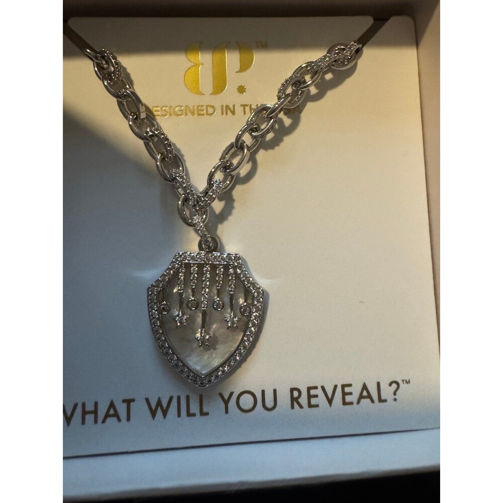 BP.  Halo Moonstone  Necklace